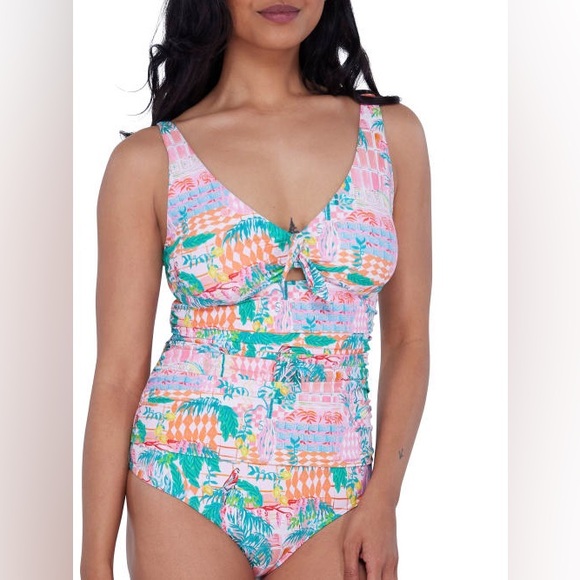 Birdsong Other - Tropical Print One Piece Swimsuit